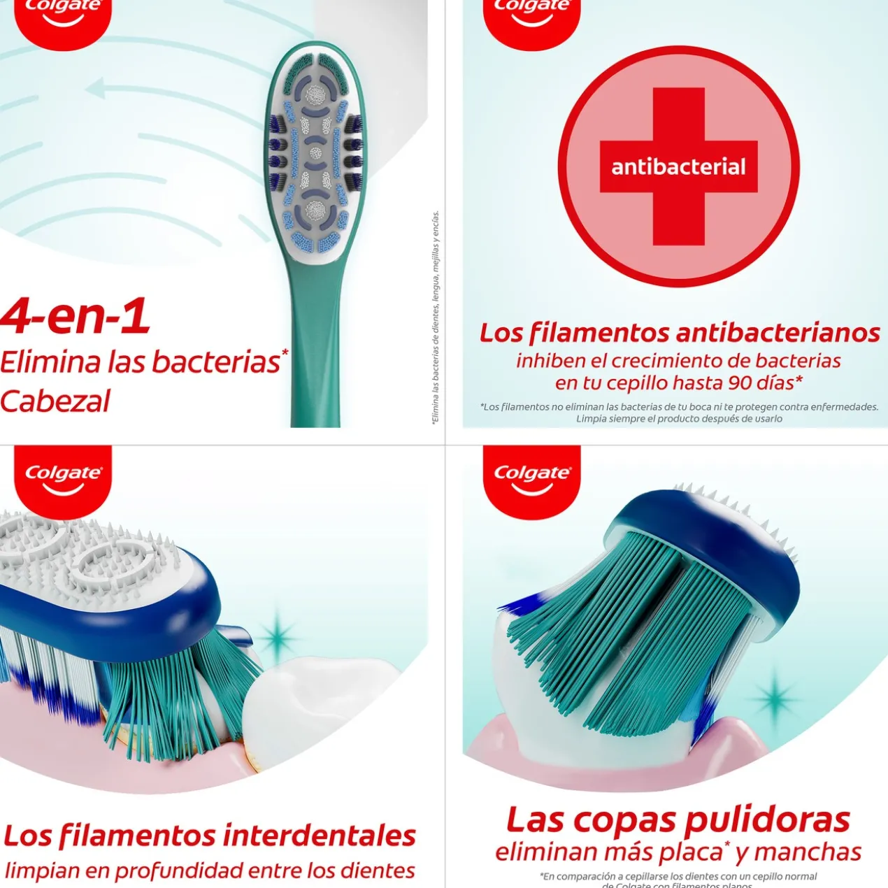 360º Deep Clean Escova de Dentes Média