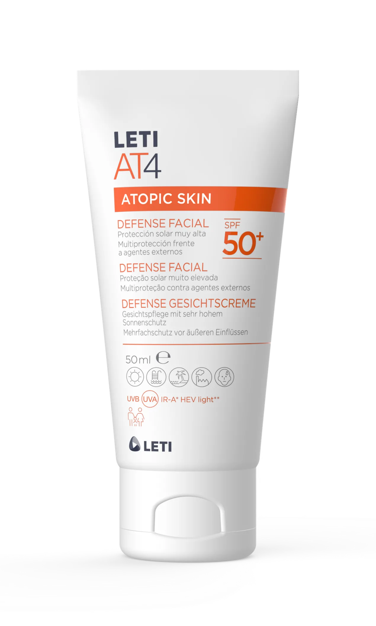 Defence Creme Facial Pele Atópica