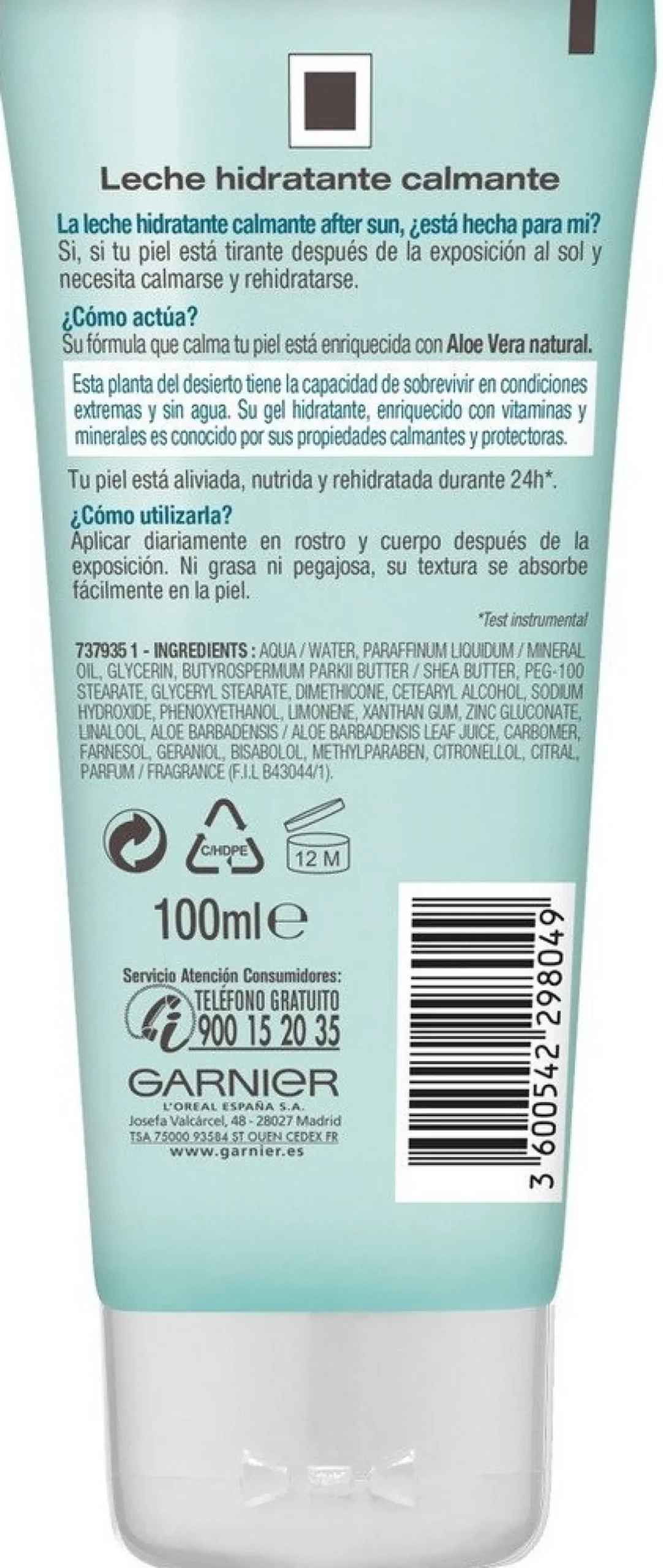 Delial Leite Hidratante Calmante After Sun Aloe Vera Natural