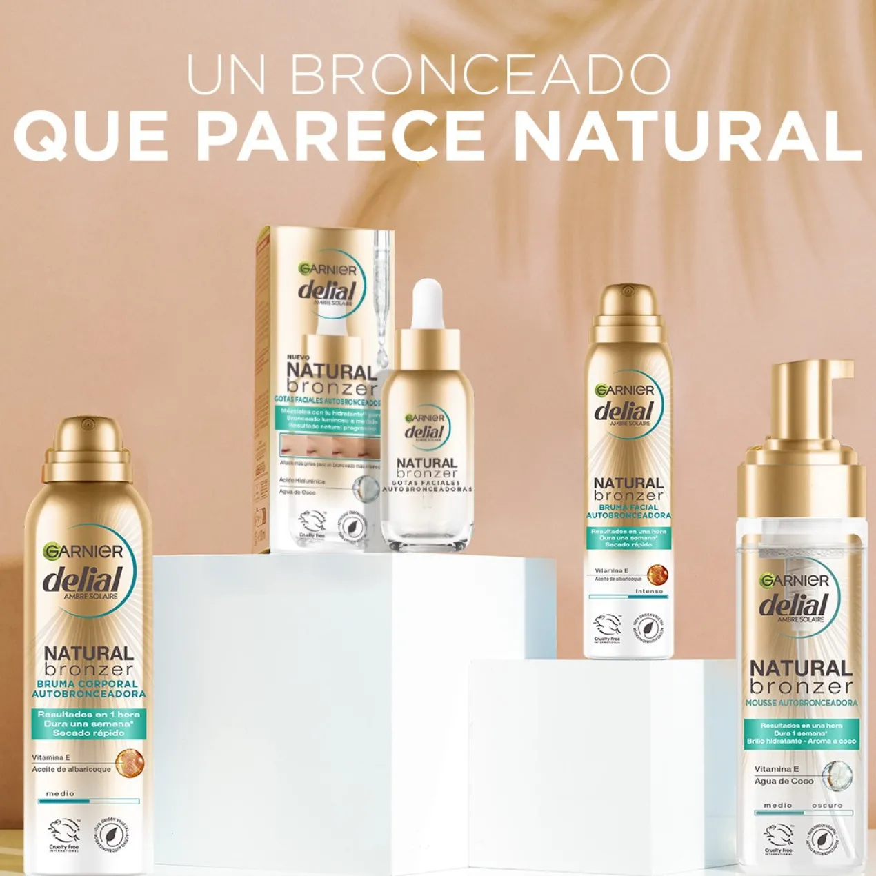 Delial Mousse Autrobronzeador Natural Bronzer