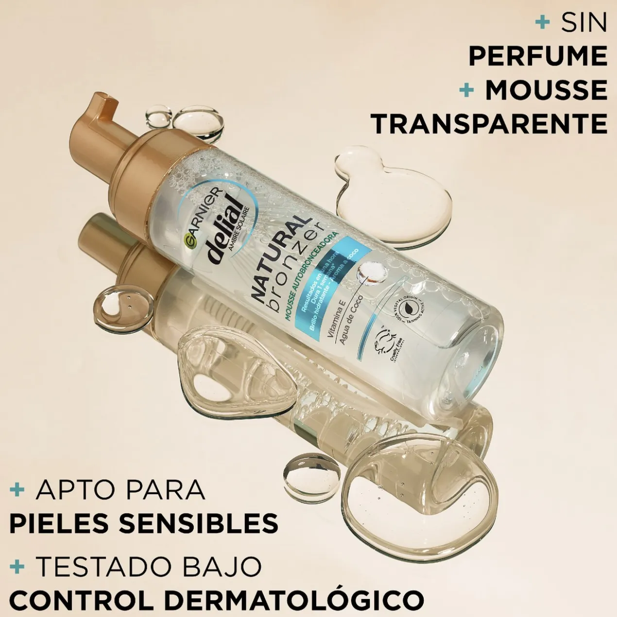 Delial Mousse Autrobronzeador Natural Bronzer