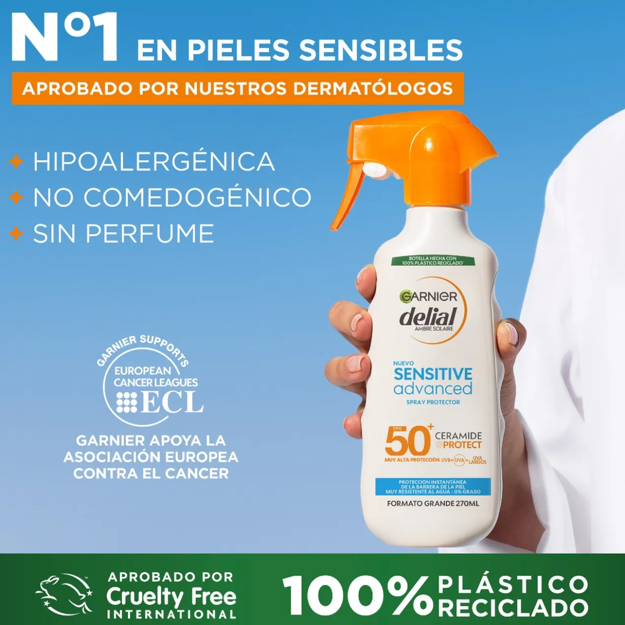 Delial Sensitive Advanced Protetor Solar