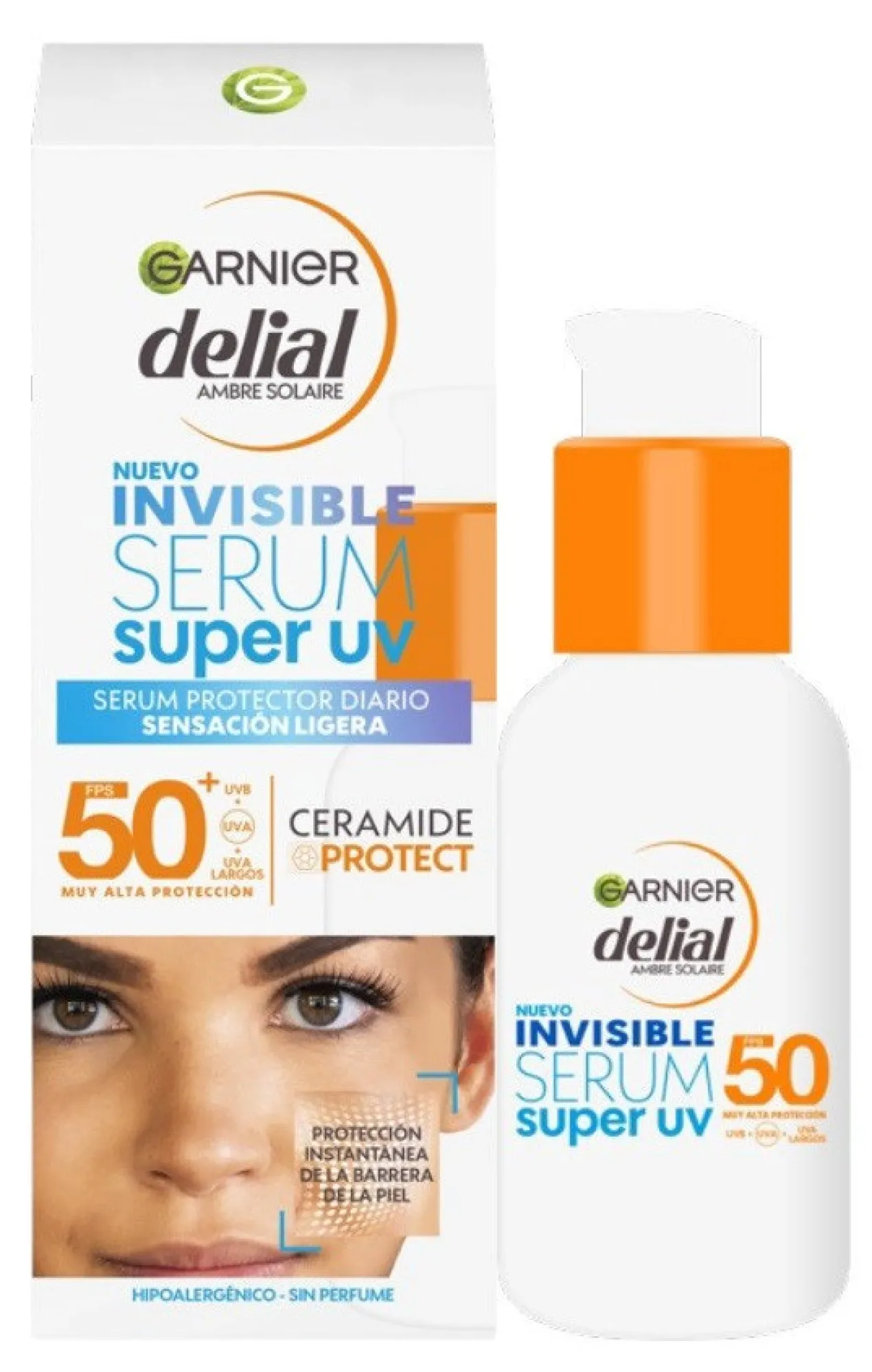 Delial Serum Invisible Super UV SPF50 Protetor Diário Sensação Ligeira