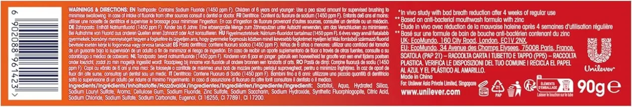 Dentífrico Red Hot