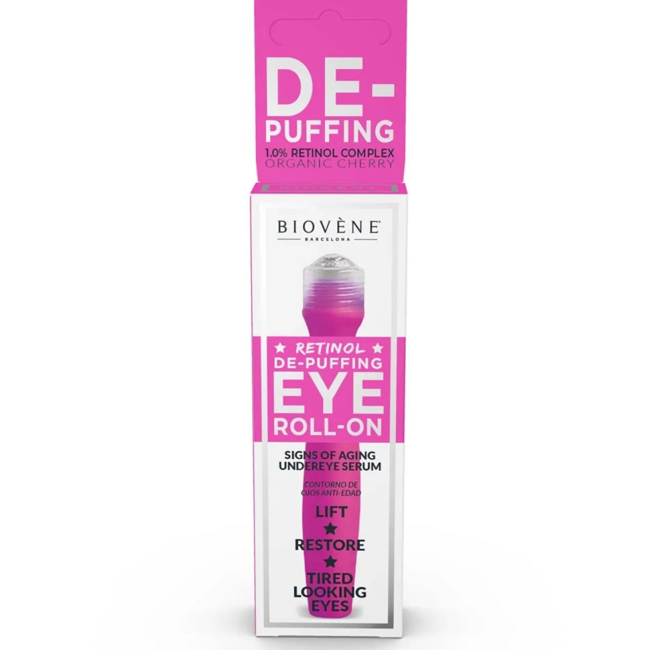 De-Puffing Sérum Roll-on Contorno de Olhos Antienvelhecimento