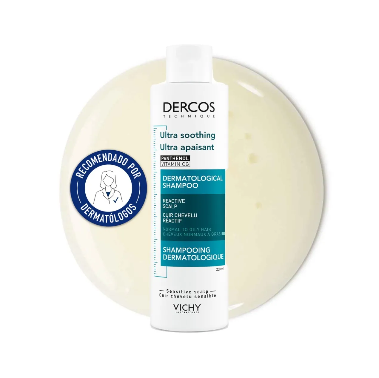 Dercos Champô Ultra Calmante Cabelo Oleoso