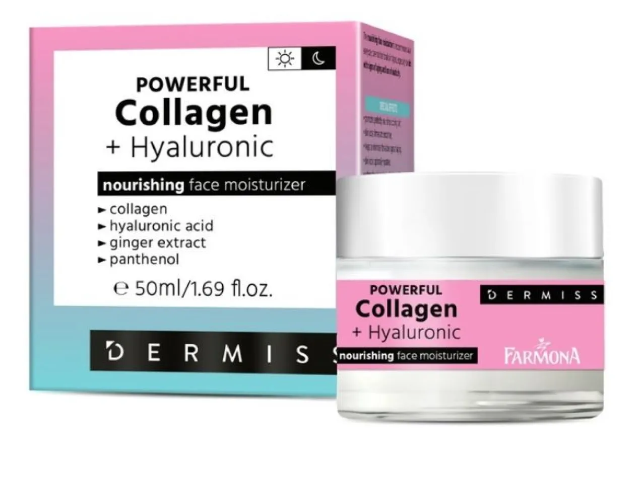 Dermiss Powerful Creme Facial Nutritivo com Colagénio + Ácido Hialurónico
