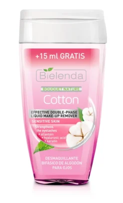 Desmaquilhante Bifásico Algodão Peles Sensíveis