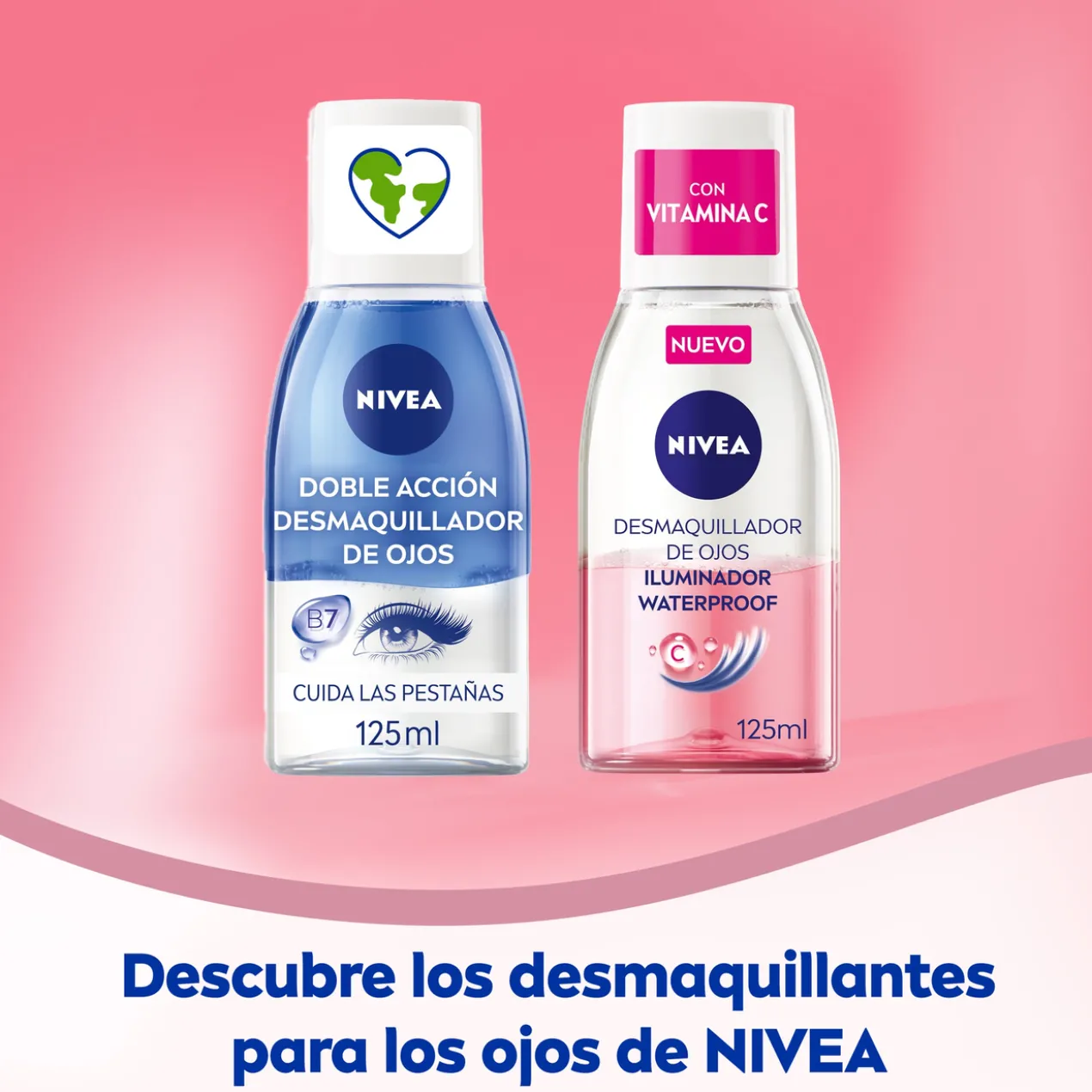 Desmaquilhante Bifásico de Olhos Iluminador com Vitamina C