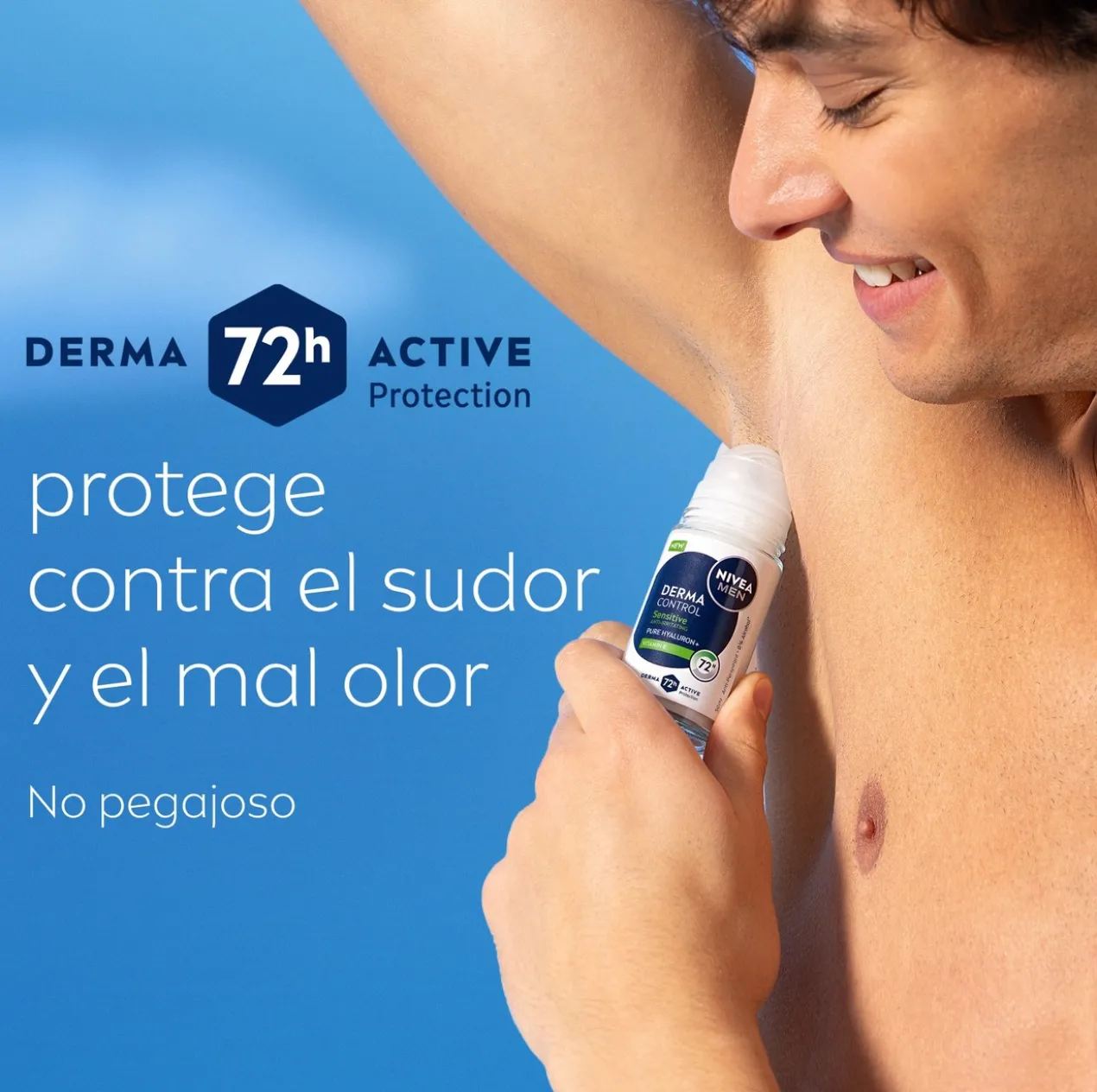 Desodorizante Antitranspirante Roll-On Derma Control Sensitive
