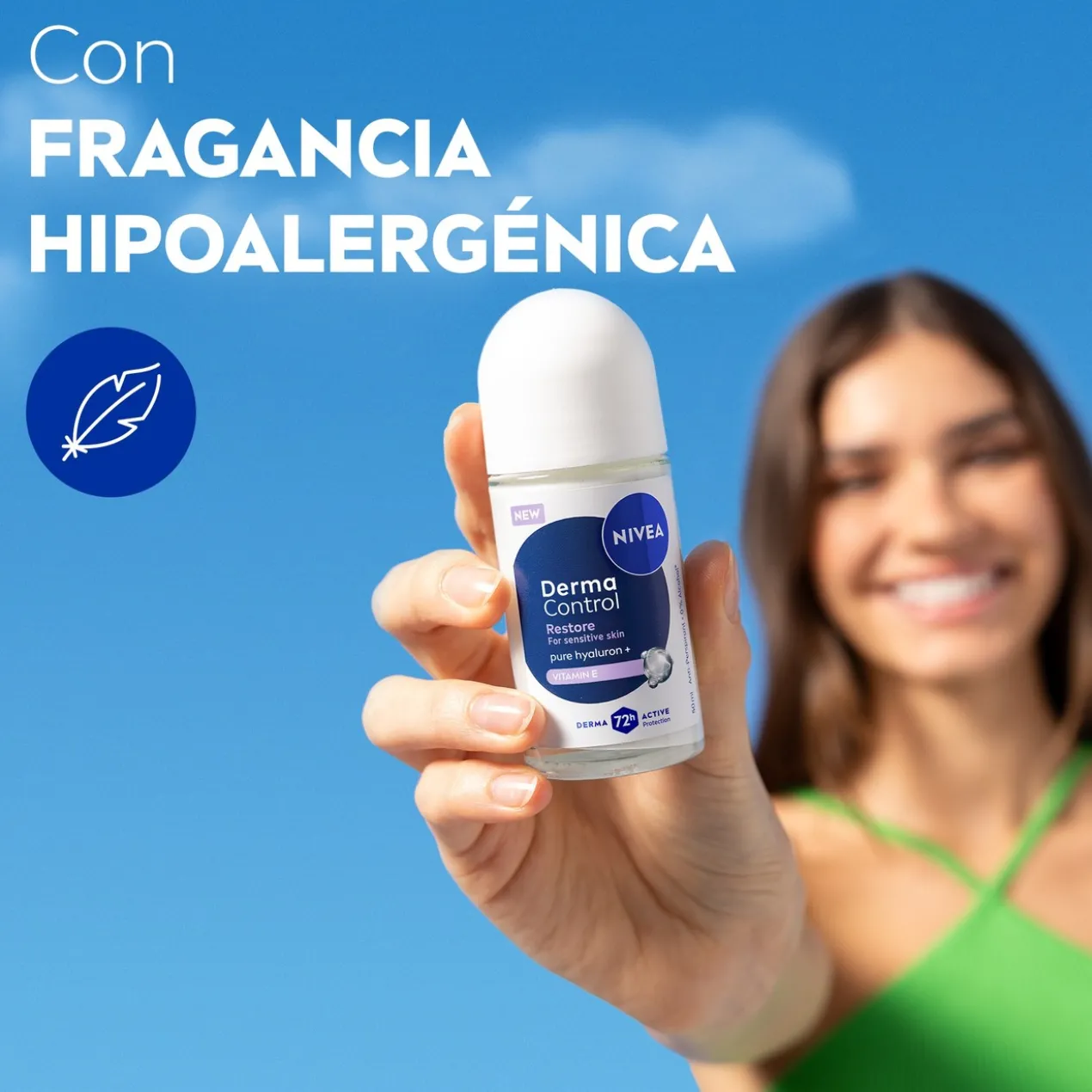 Desodorizante Antitranspirante Roll-On Derma Control Restore