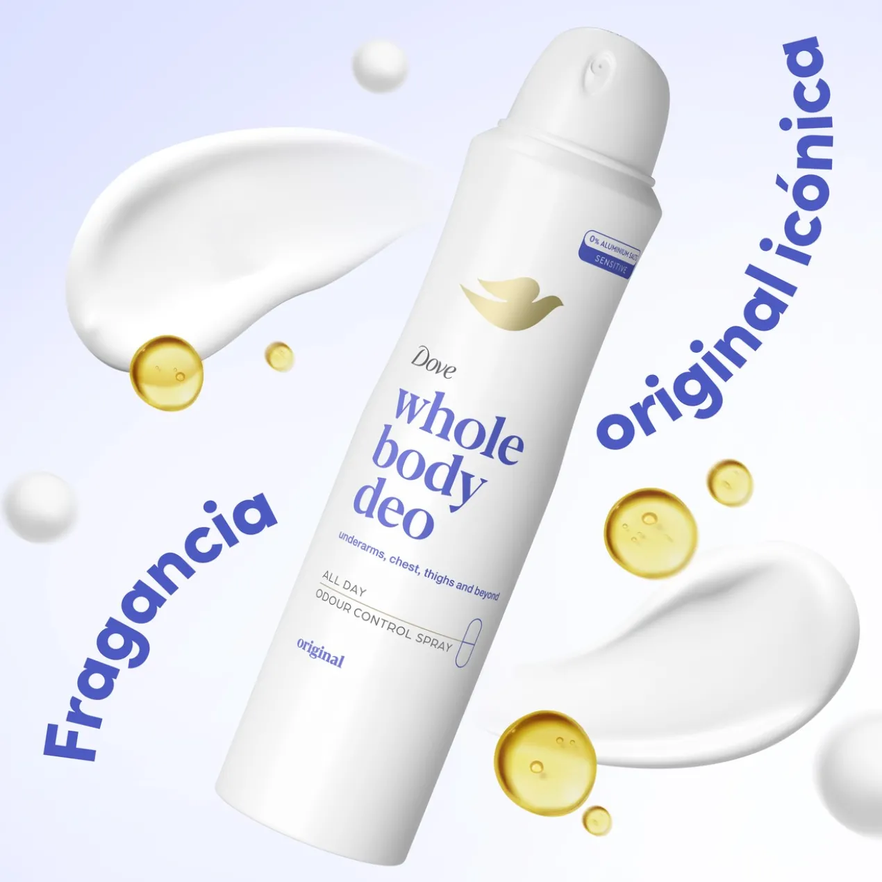 Desodorizante em Spray Body Original para Todo o Corpo