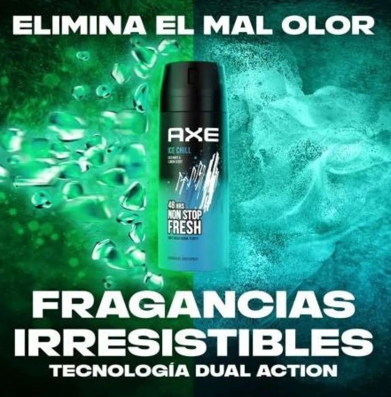Desodorizante Ice Chill Spray pack poupança