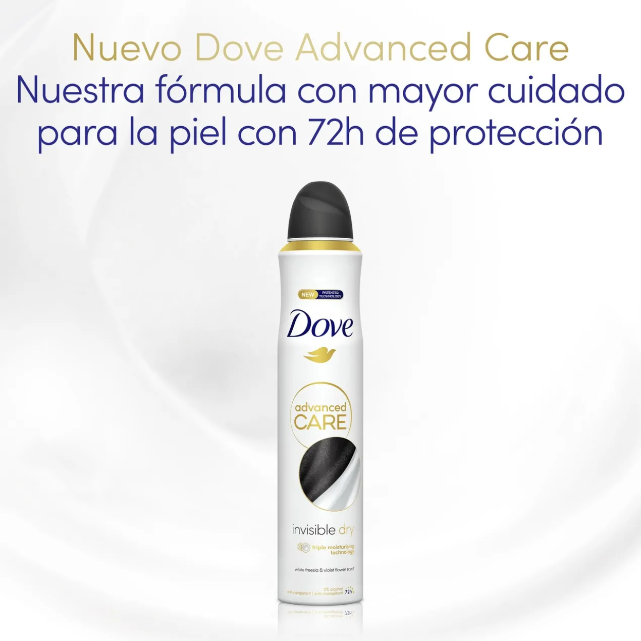 Desodorizante Spray Antitranspirante Advanced Care Invisible Dry