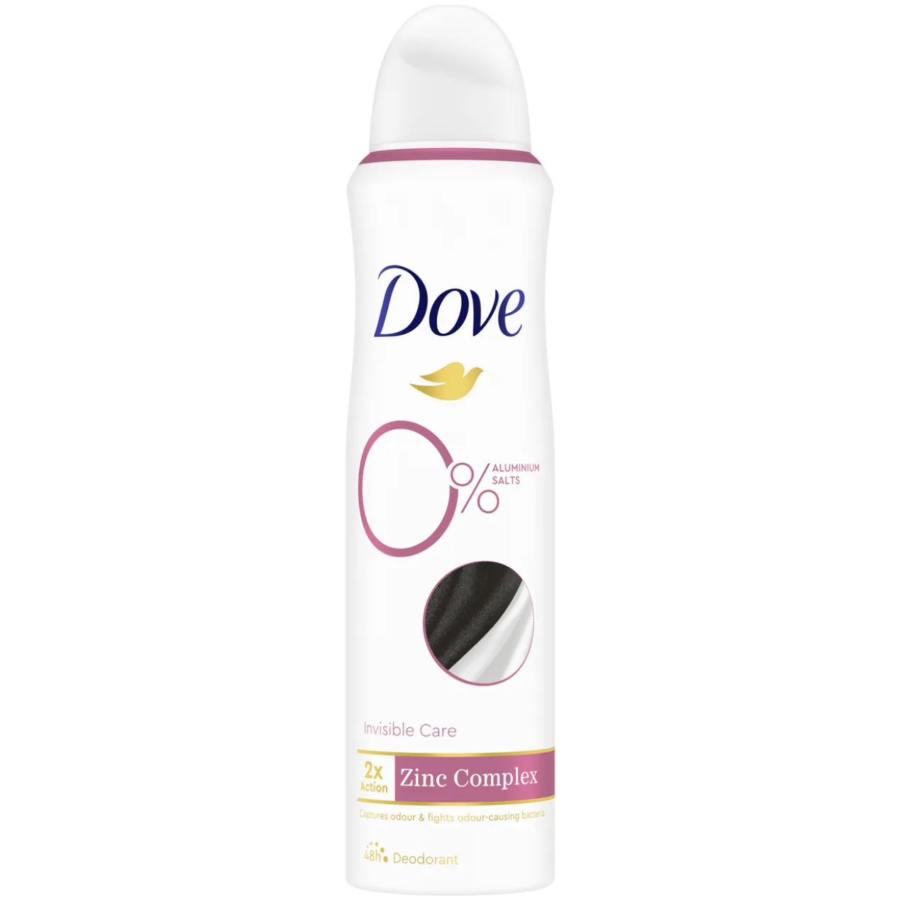 Desodorizante Spray 0% Sais de Alumínio Invisible Care