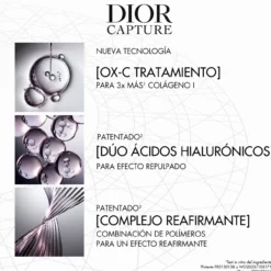 Dior Capture Creme Recarga de Dia Correção Antienvelhecimento de Alto Desempenho