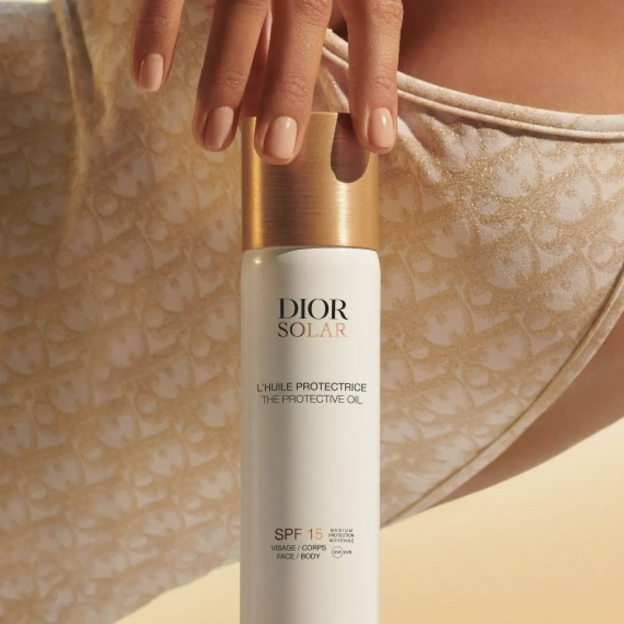 Dior Solar Óleo Protetor para Rosto e Corpo SPF 15