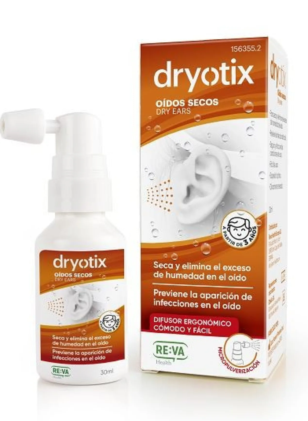 DryOtix Spray de Ouvido