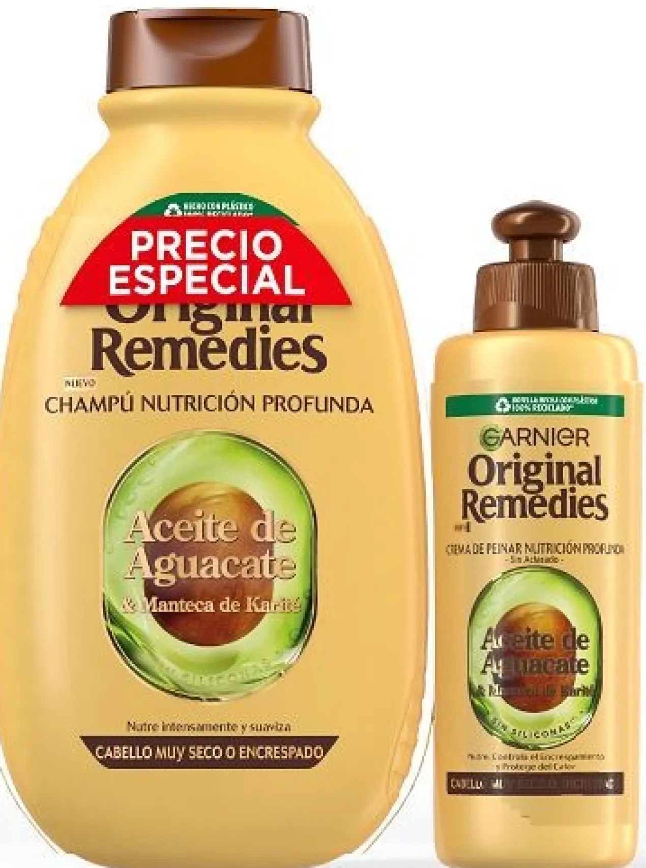 Duo Original Remedies Abacate Champô + Tratamento