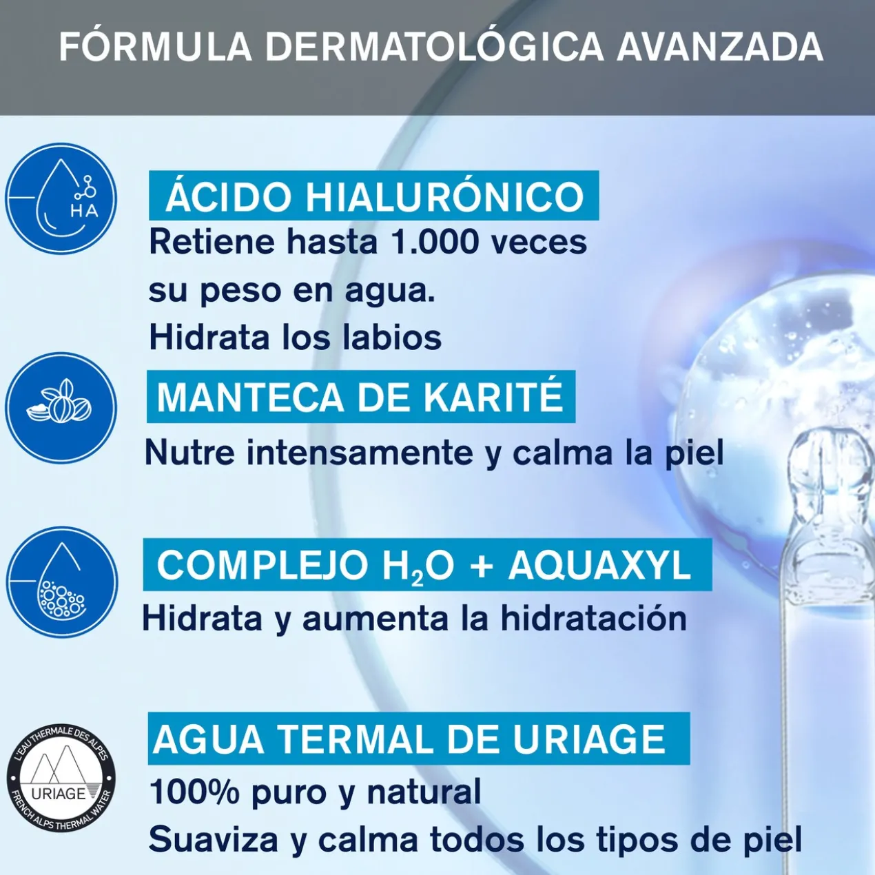Eau Thermale Creme de Água Rico