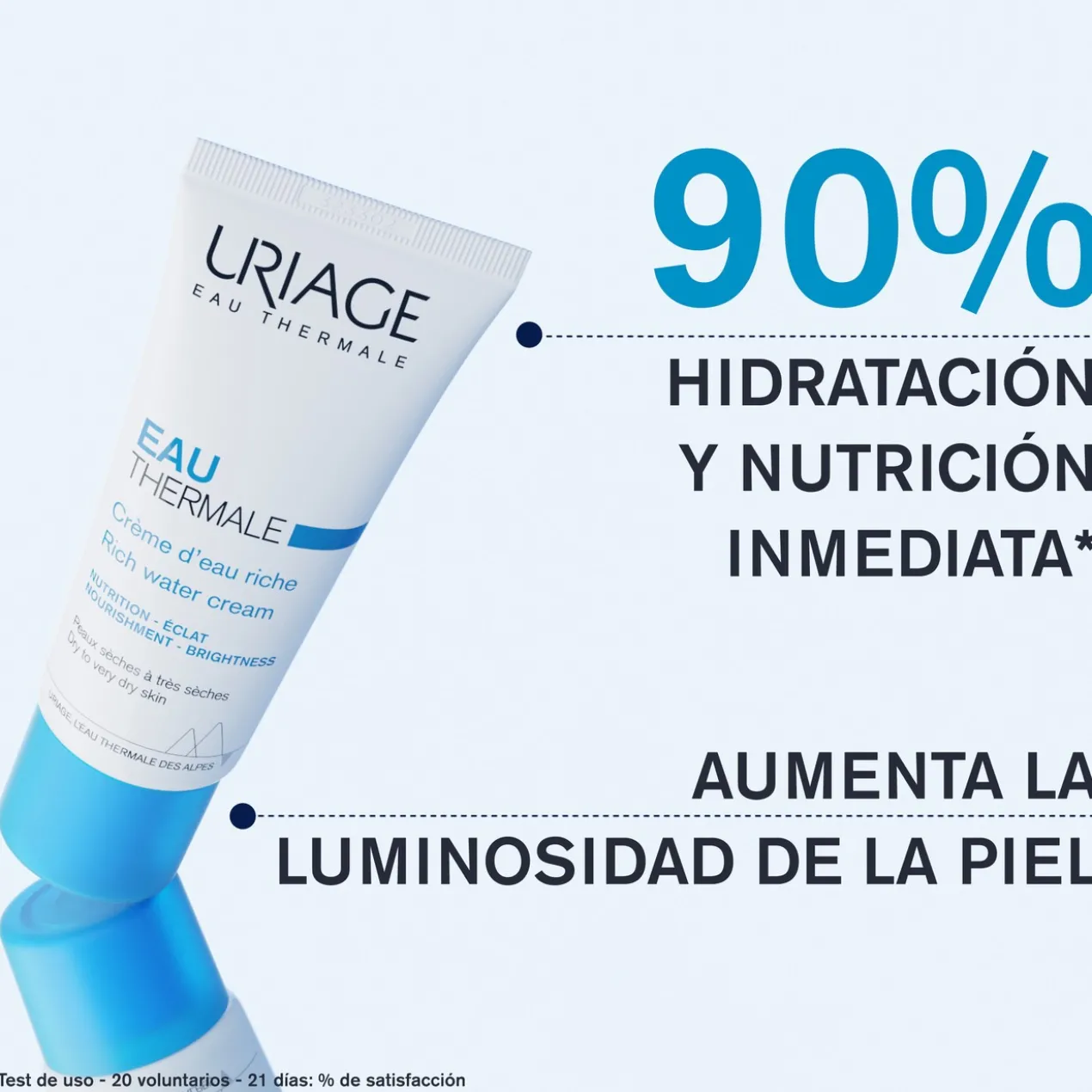 Eau Thermale Creme de Água Rico