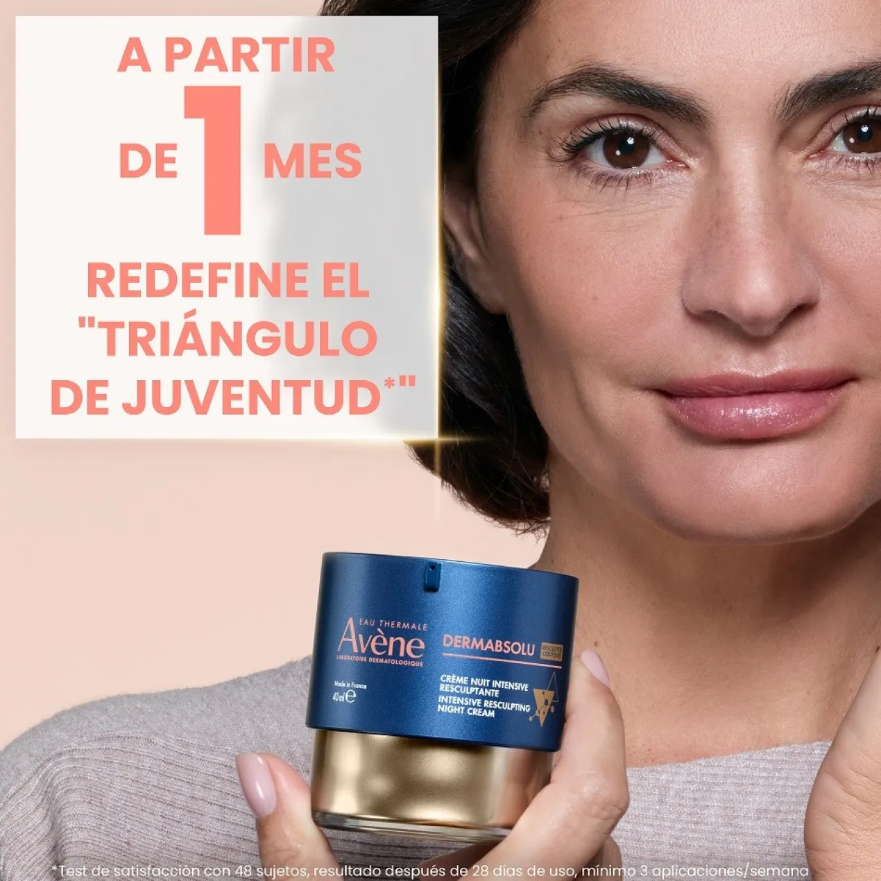 Eau Thermale DermAbsolu Creme de Noite Intensiva Reestruturante