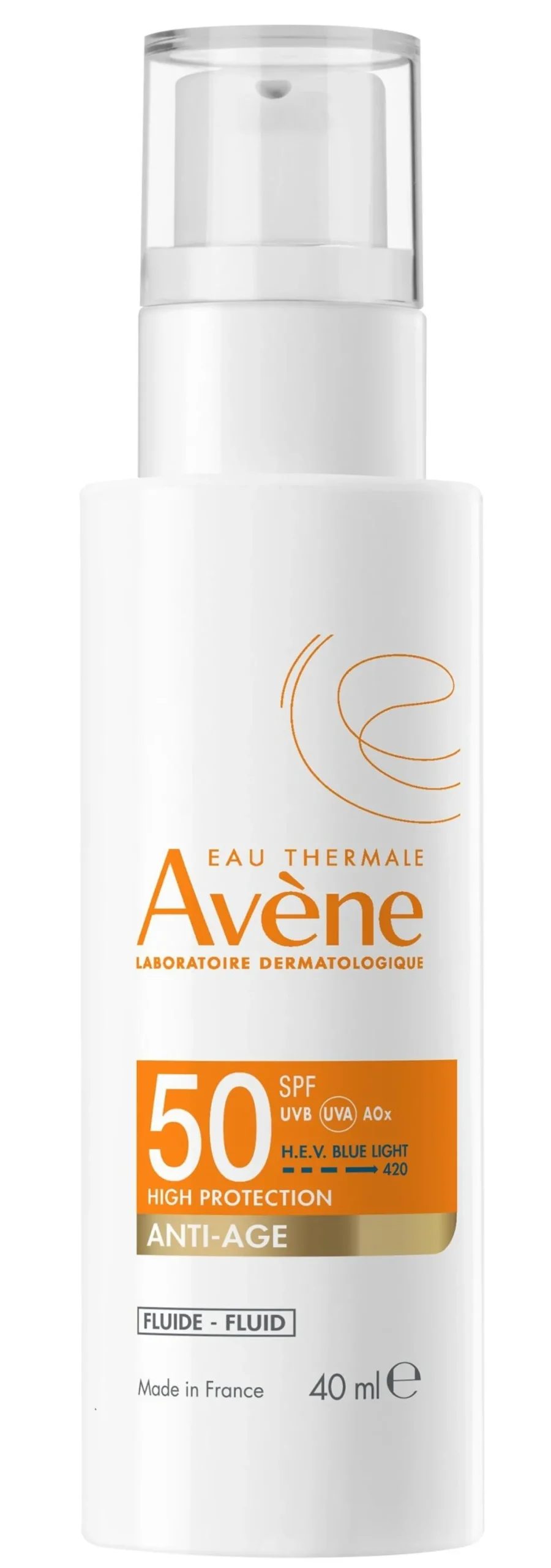 Eau Thermale Fluido Antienvelhecimento SPF50