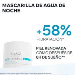 Eau Thermale Máscara de Água Noite
