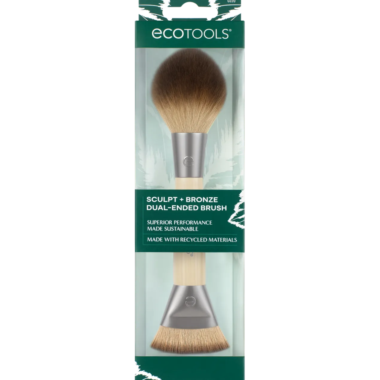 Eco Sculpt + Bronze Brush Duo - Pincel Duo para contorno e bronzeador