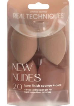 Edição Limitada New Nude Bare finish sponge 4 pack
