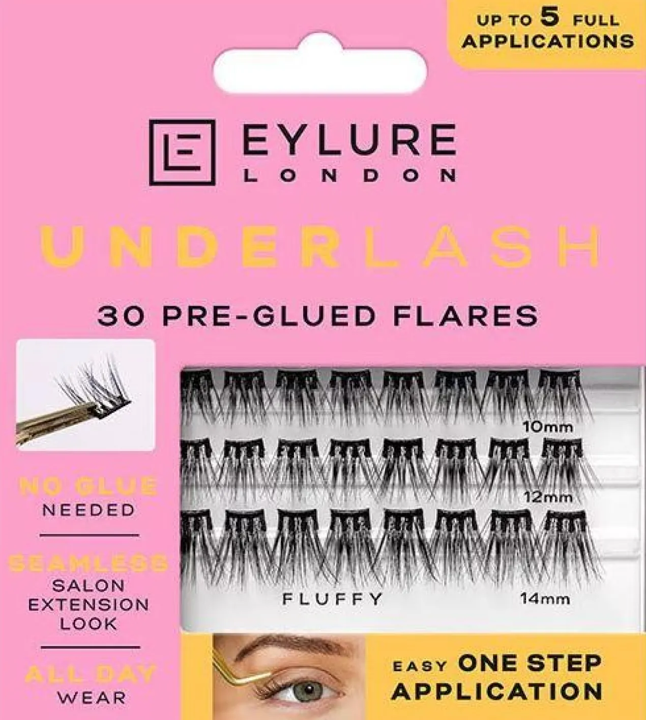 Ed. Limitada Underlash Pre Glued Clusters- Full & Fluffy Pestanas Postiças