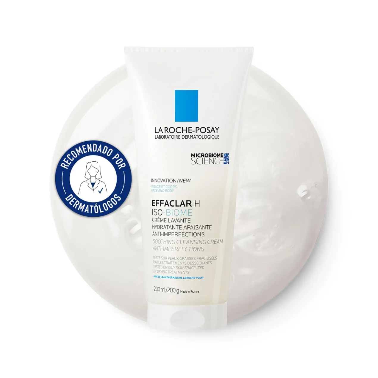 Effaclar H Iso-Biome Creme de Limpeza