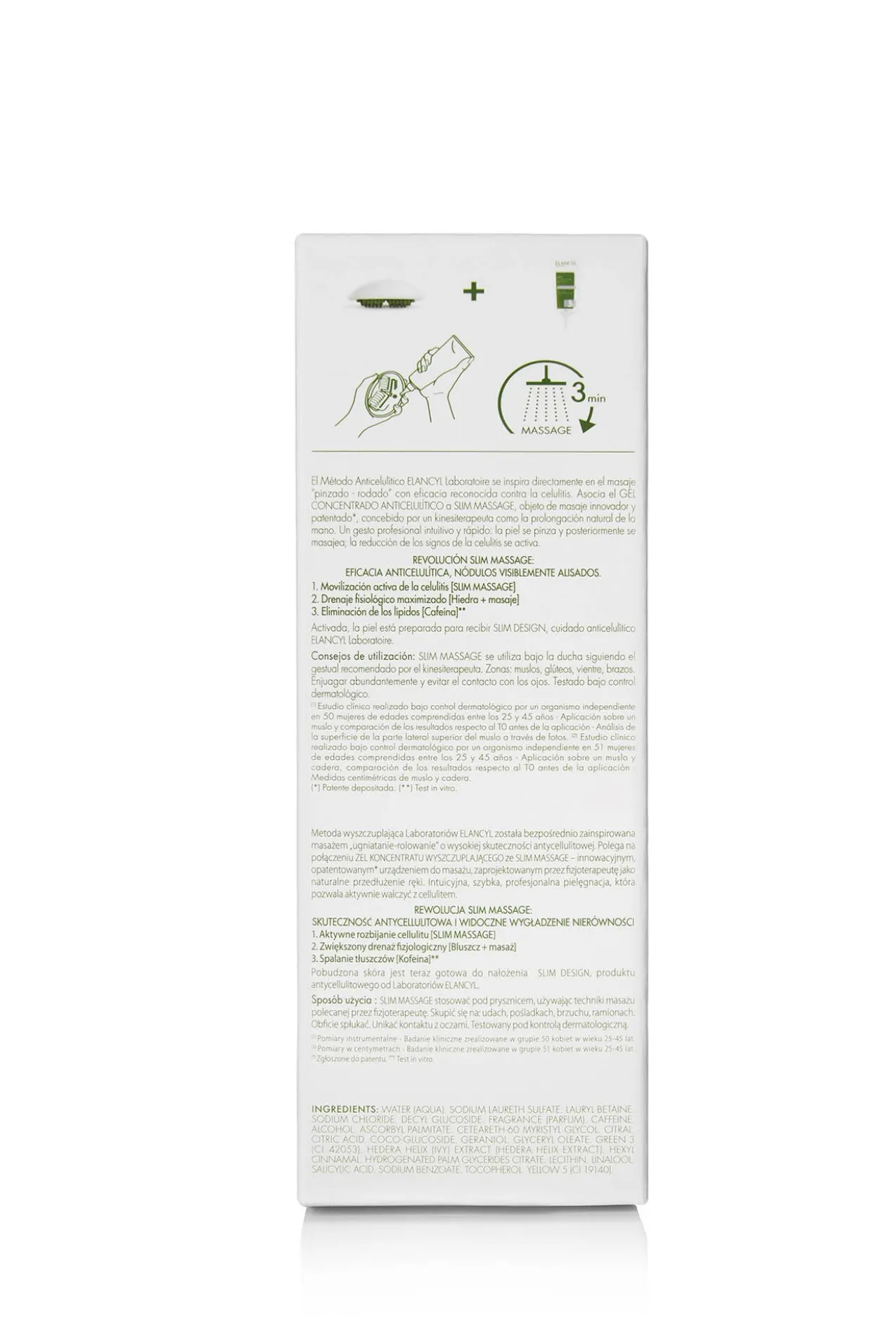 Elancyl Slim Massage Gel Anticelulítico + Luva