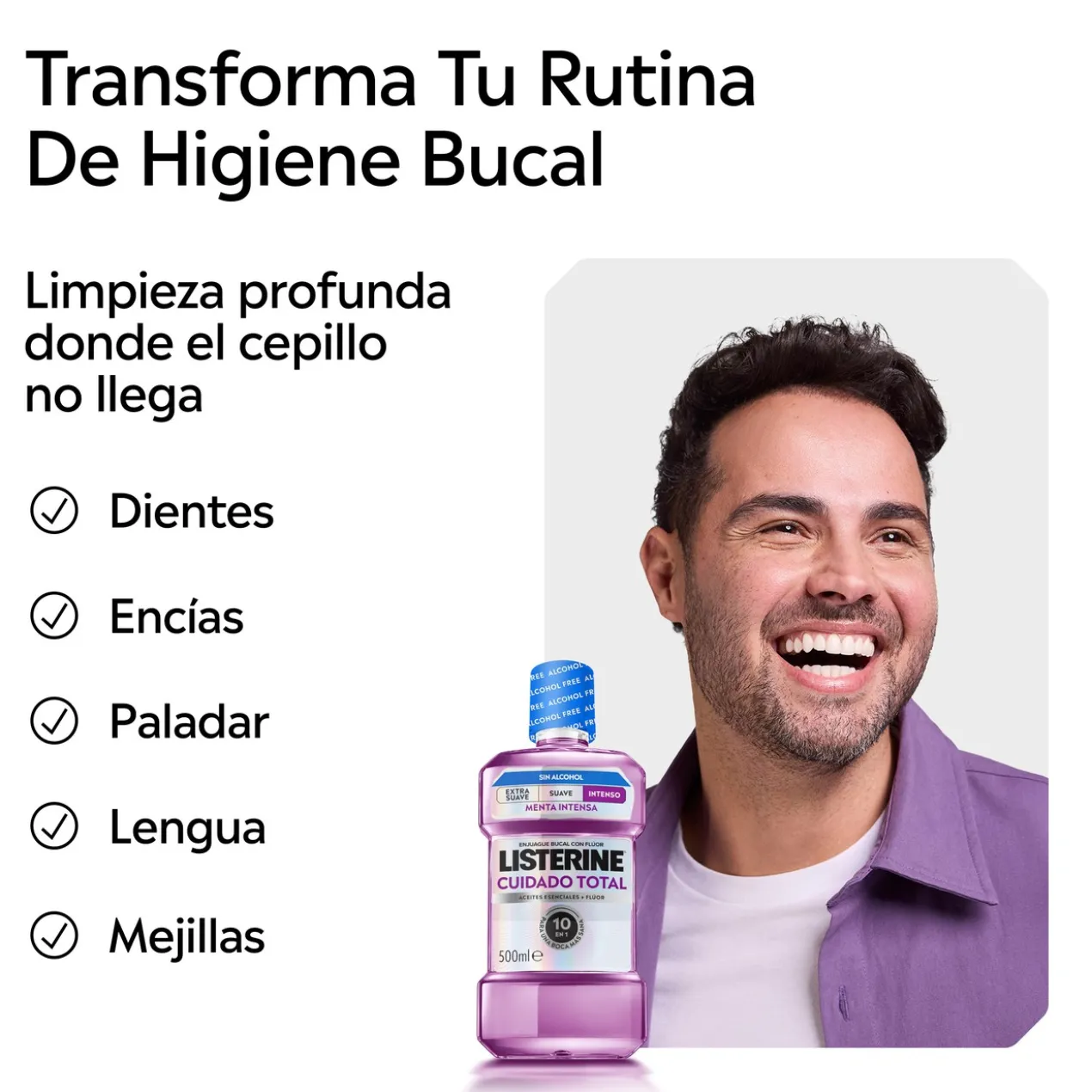Elixir Bucal Cuidado Total Intenso