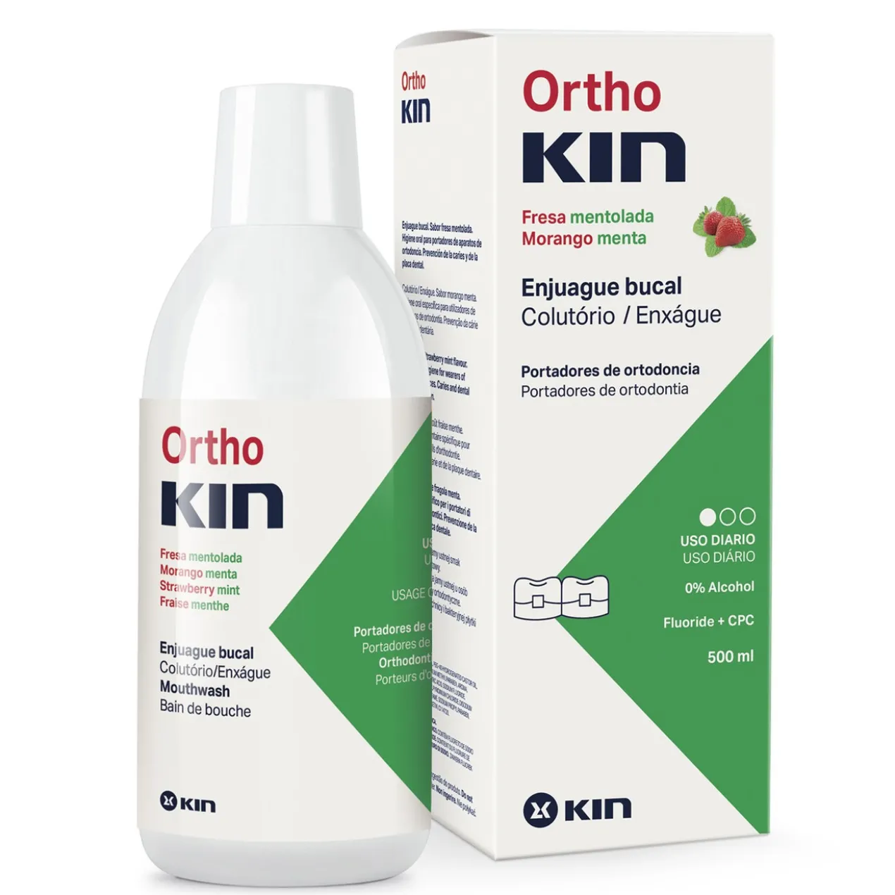 Elixir Bucal Morango Mentolada
