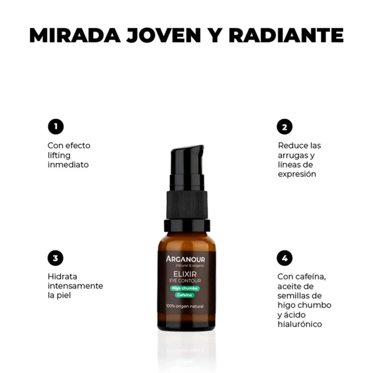 Elixir Contorno de Olhos com Figo-da-Índia e Cafeína