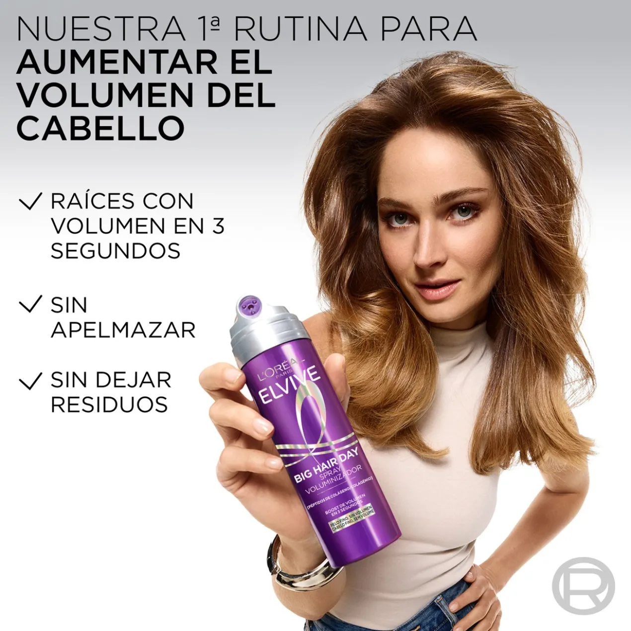 Elvive Big Hair Day Refreshing Volume Spray Levantador de Raízes
