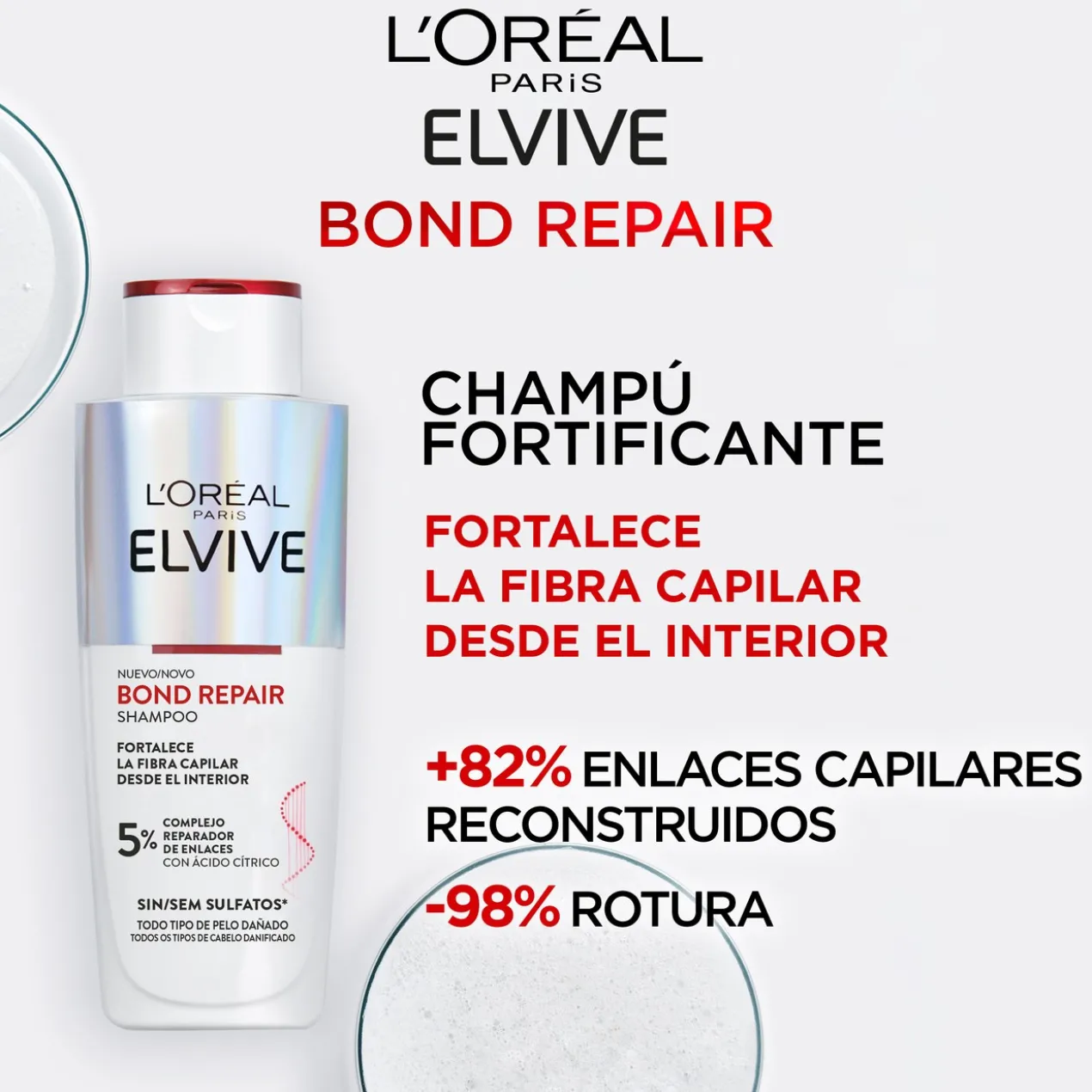 ELVIVE Bond Repair Champô Fortificante
