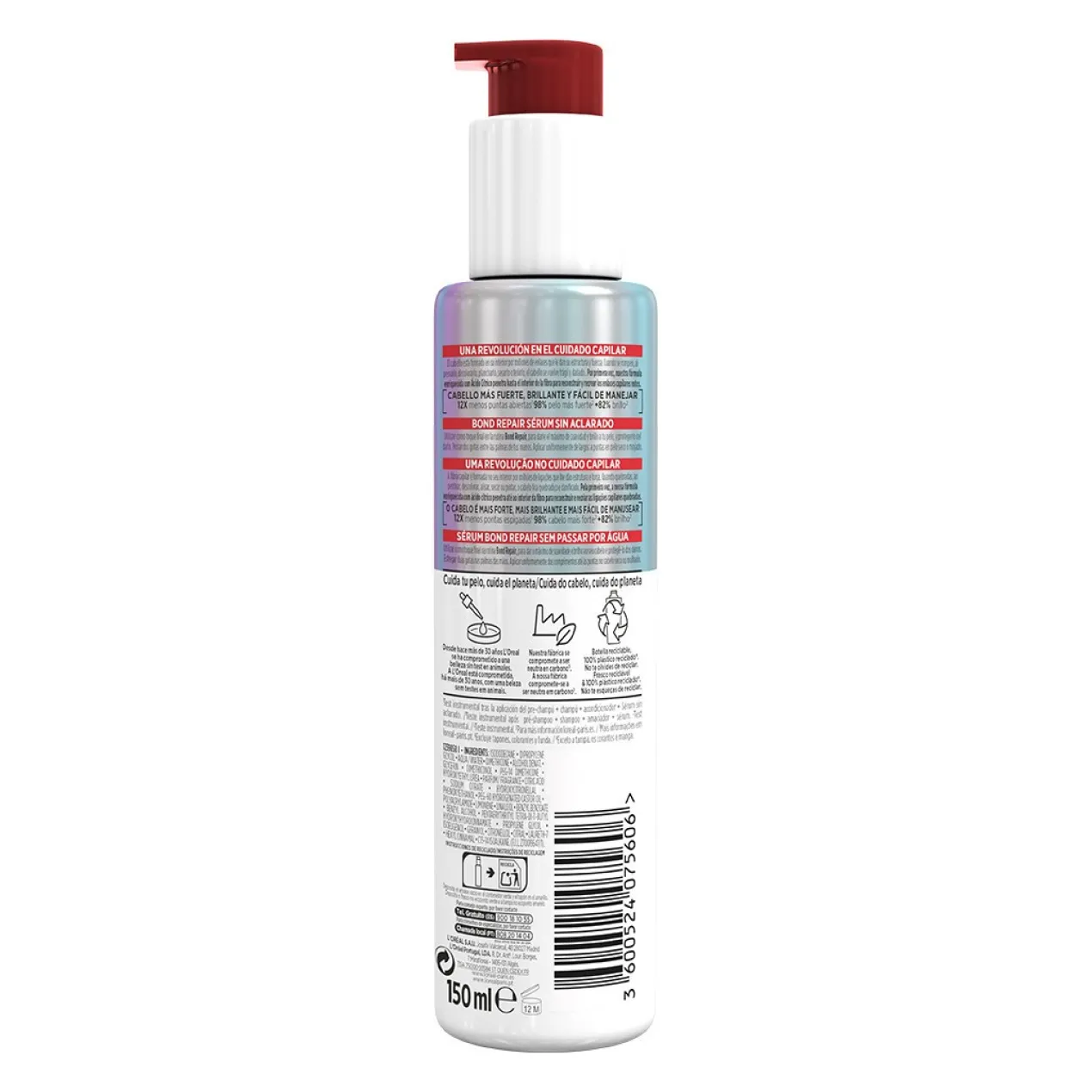 ELVIVE Bond Repair Sérum sem enxaguamento Rotina de Reconstrução Profunda