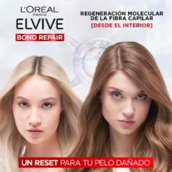 ELVIVE Bond Repair Sérum sem enxaguamento Rotina de Reconstrução Profunda