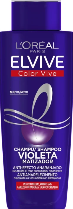 Elvive Color Champô Matizante Violeta