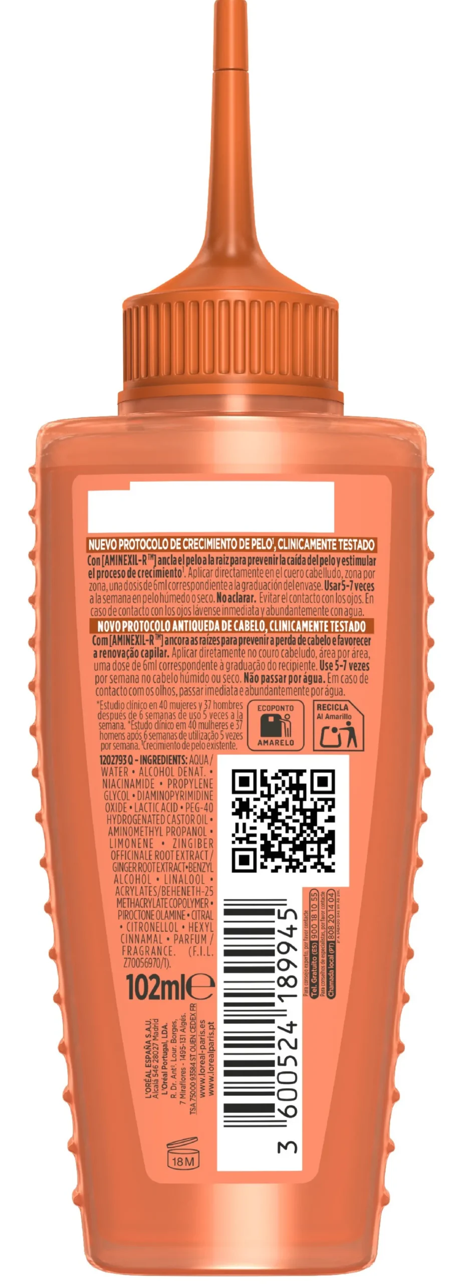 Elvive Growth Booster Sérum Antiqueda