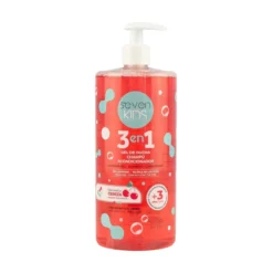3 em 1 Gel de Banho + Champô + Condicionador