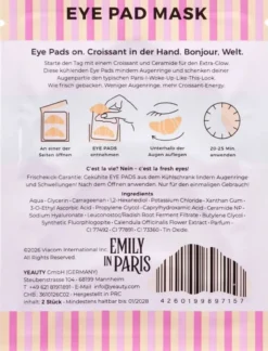 Emily in Paris Adesivos de Olhos Ceramide Croissant