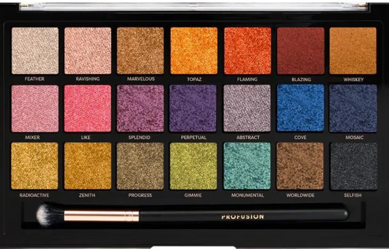Enchanted Paleta de Sombras 21 Tons + Pincel