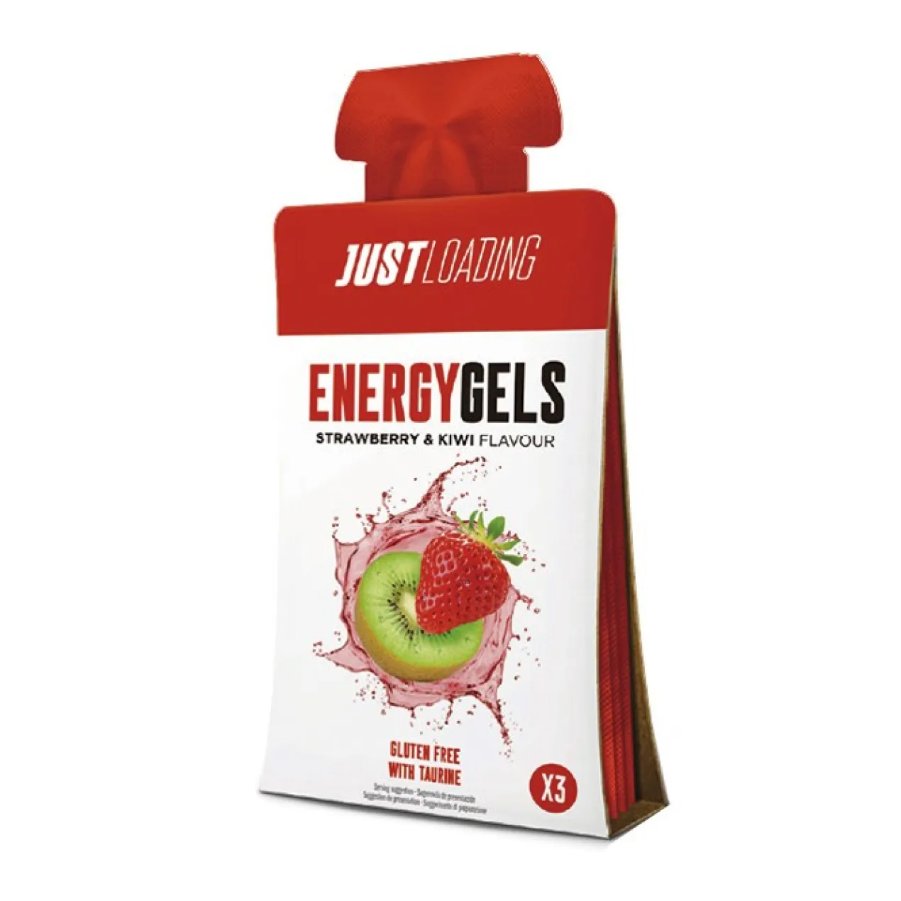 Energy Gels Morango e Kiwi Gel energético