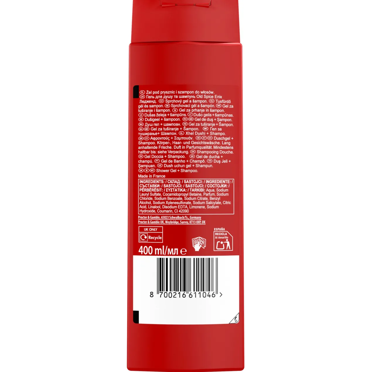 Epic Legend Gel de Banho + Champô