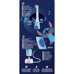 Escova de Dentes Elétrica iO Kids Disney Stitch +6 Anos