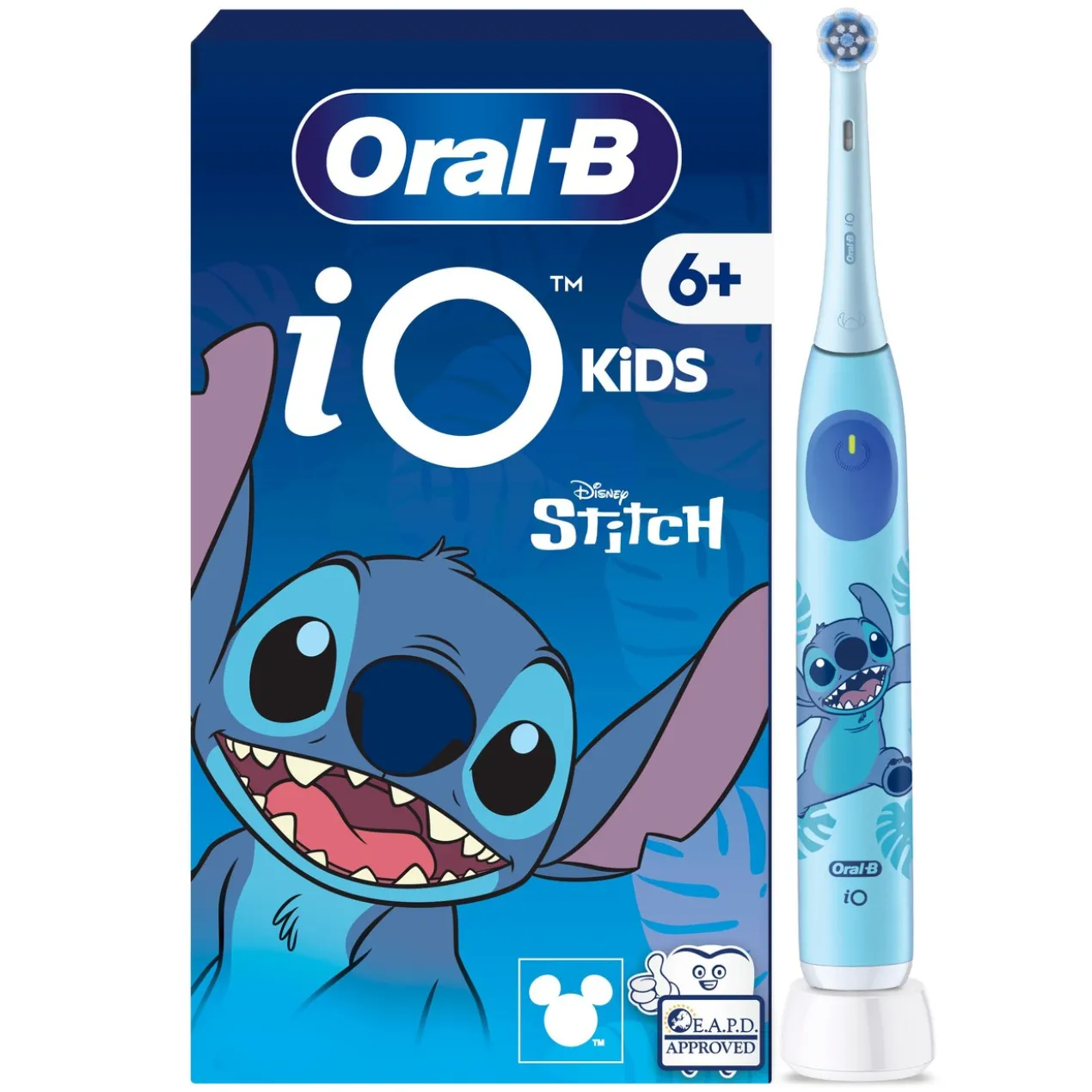 Escova de Dentes Elétrica iO Kids Disney Stitch +6 Anos