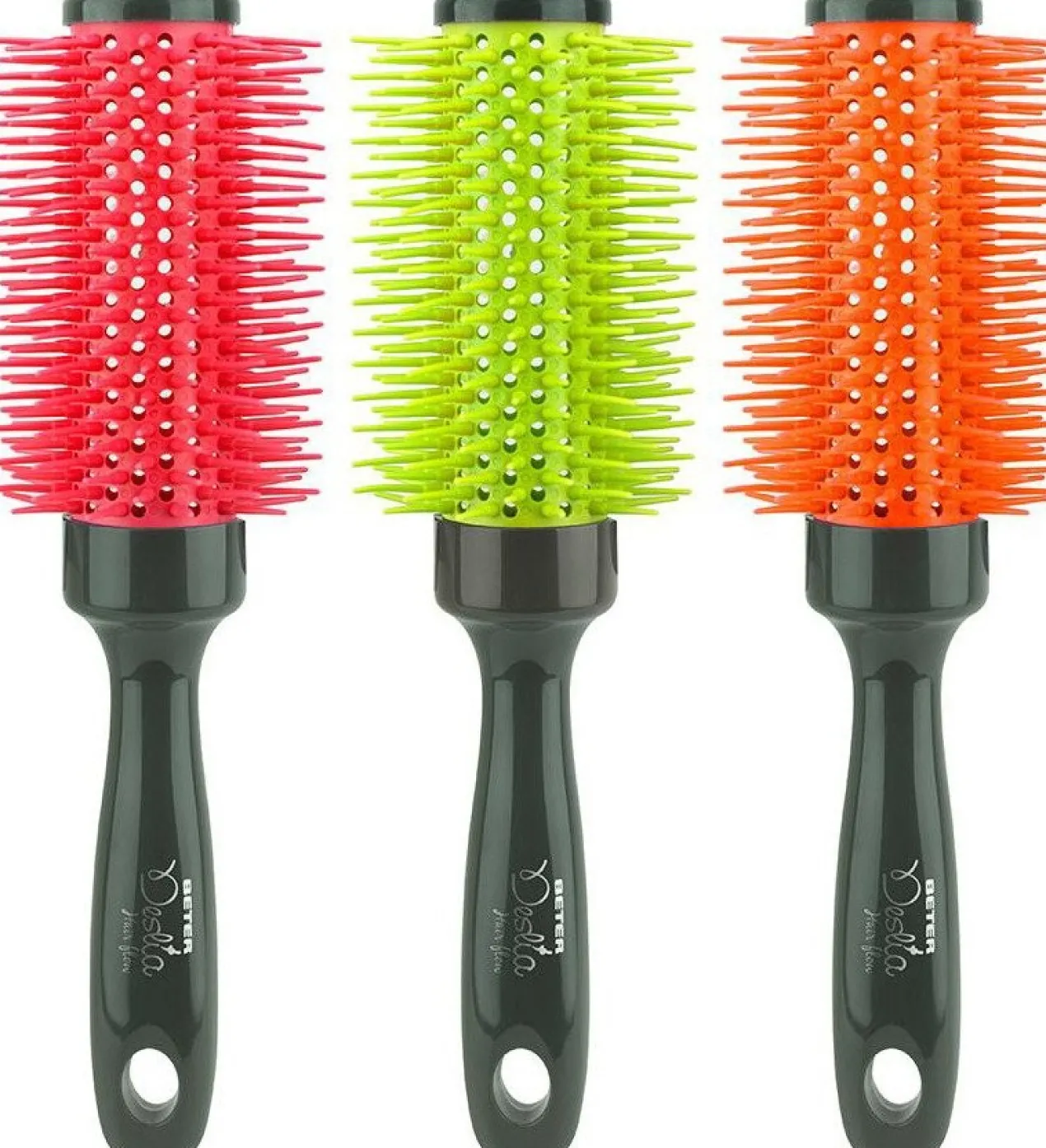 Escova Desliza Hair Flow Redonda 33 mm
